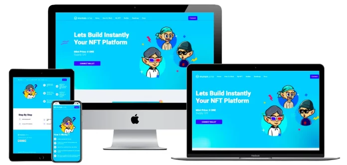 Mutan NFT dari Mutan.one Platform Pembuatan Web Minting NFT